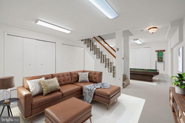 Billiard Table, Interior, Living room