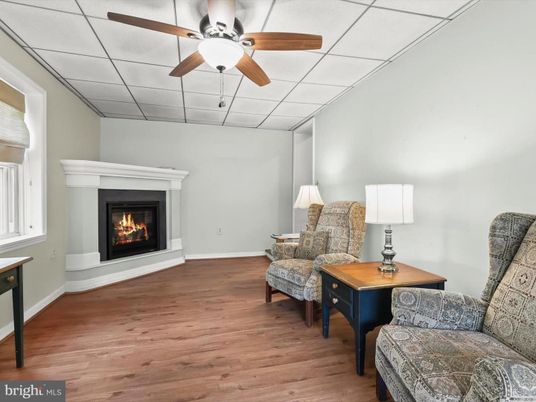 Fireplace, Interior, Wood Texture Flooring