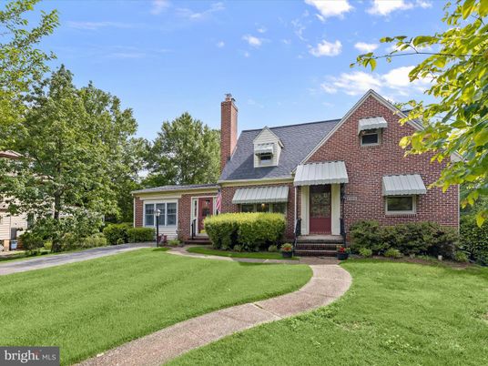 Exterior, Facade, Brick Facade, Tudor Revival