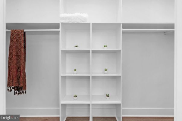 Interior, Walk-in Closets, Wood Texture Flooring