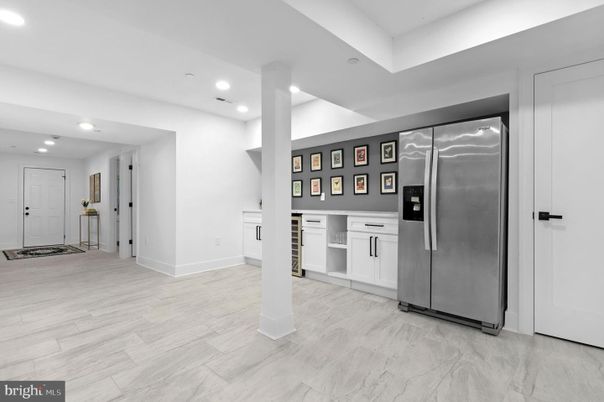 Elevator, Interior, Marble, Recessed Lighting, Wood Texture Flooring