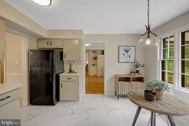 Interior, Kitchen, Marble, Pendant Lights