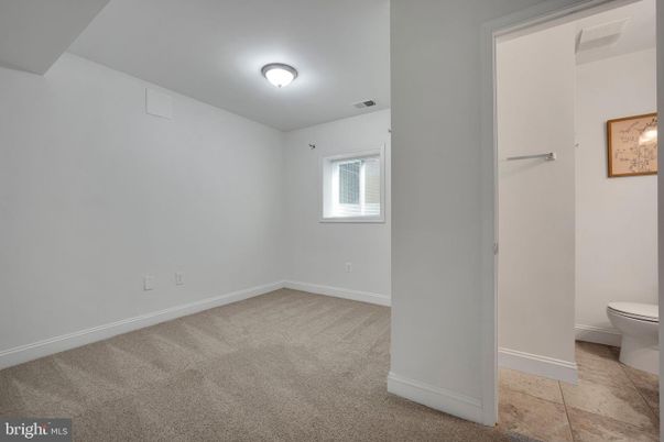 Bathroom, Empty room, Interior
