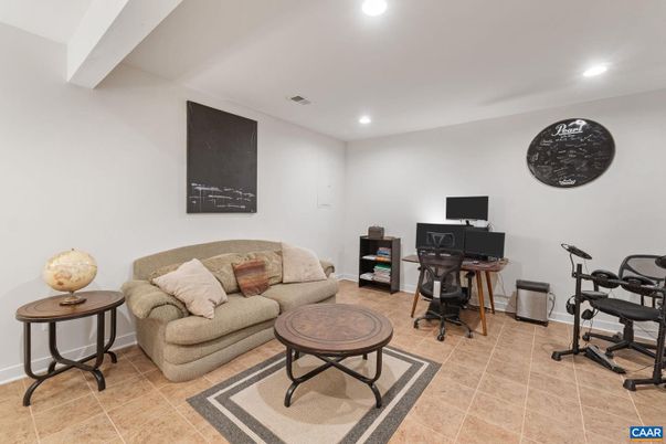Fitness Equipment, Home Office, Interior, Recessed Lighting