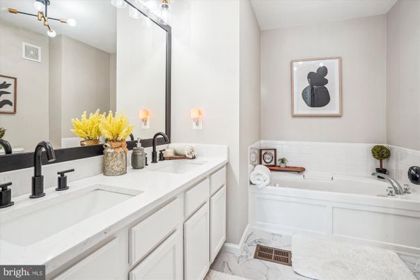 Bathroom, Dual Sink Vanities, Interior, Marble