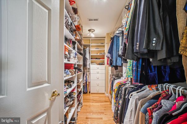Interior, Walk-in Closets, Wood Texture Flooring