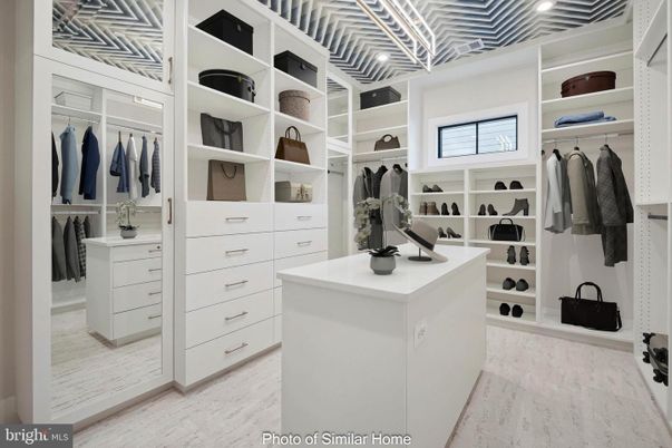 Interior, Recessed Lighting, Walk-in Closets, Wood Texture Flooring
