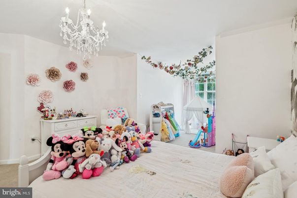 Bedroom, Chandelier, Interior