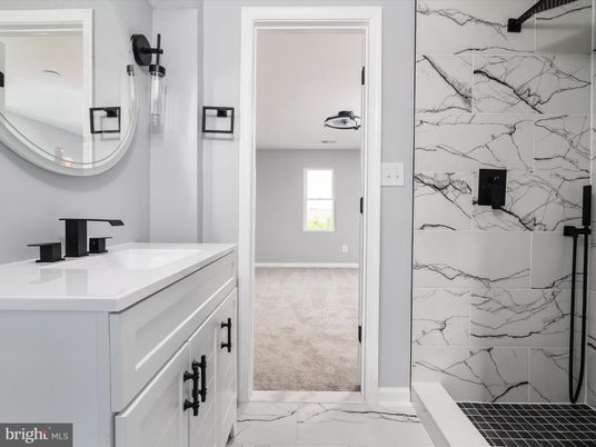 Bathroom, Interior, Marble, Marble Walls