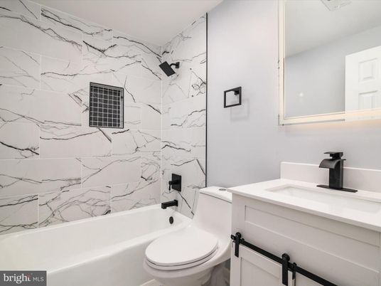 Bathroom, Interior, Marble Walls