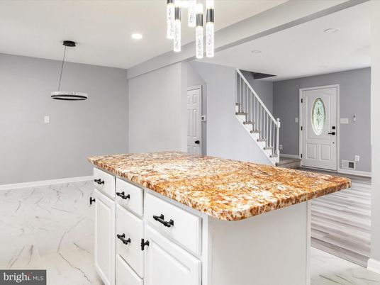 Interior, Marble, Pendant Lights, Recessed Lighting