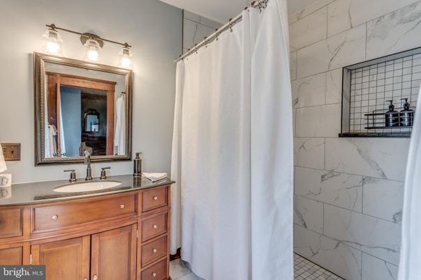 Bathroom, Interior, Marble Walls