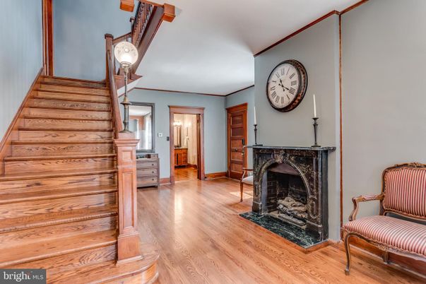 Fireplace, Interior, Wood Texture Flooring