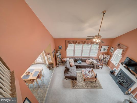 Dining room, Fireplace, Interior, Living room
