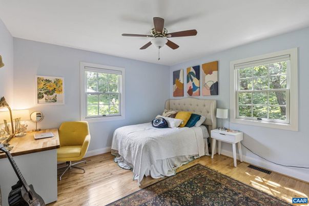 Bedroom, Home Office, Interior, Wood Texture Flooring