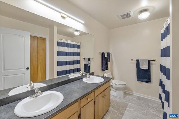 Bathroom, Dual Sink Vanities, Interior, Marble