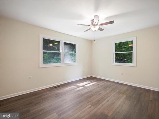 Empty room, Interior, Wood Texture Flooring