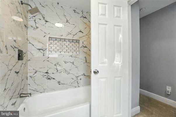 Bathroom, Interior, Marble Walls