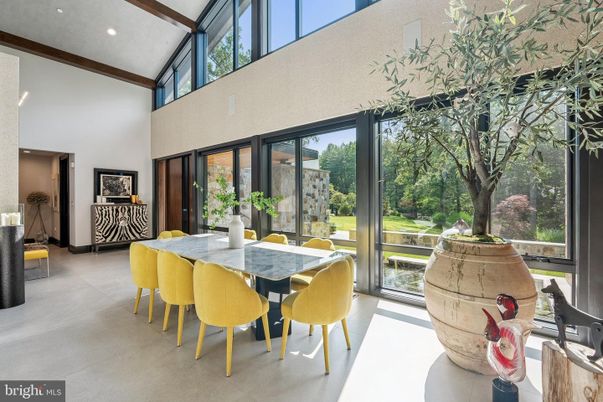 Dining room, Interior, Recessed Lighting, Sun Room