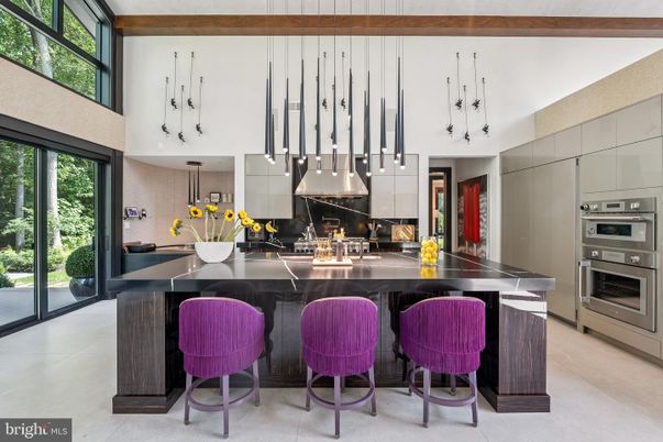 Interior, Kitchen, Pendant Lights, Stainless Steel Appliances