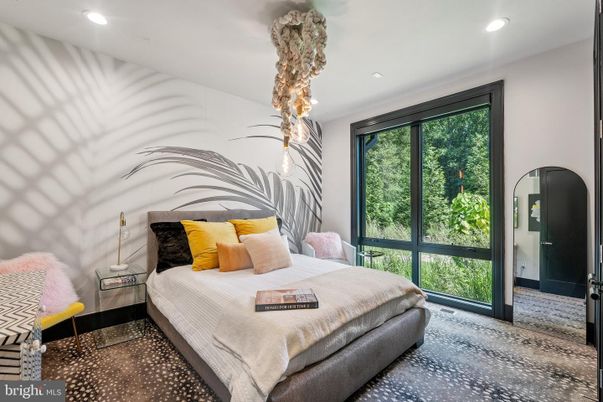 Bedroom, Interior, Pendant Lights, Recessed Lighting