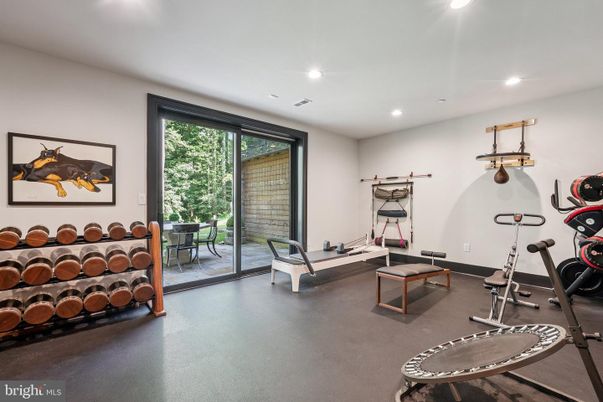 Fitness Equipment, Interior, Recessed Lighting