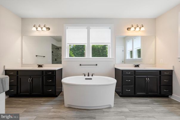 Bathroom, Dual Sink Vanities, Free Standing Baths, Interior