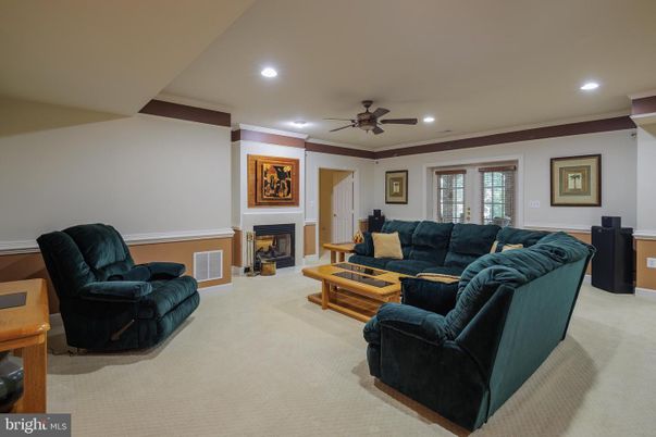 Fireplace, Interior, Living room, Recessed Lighting