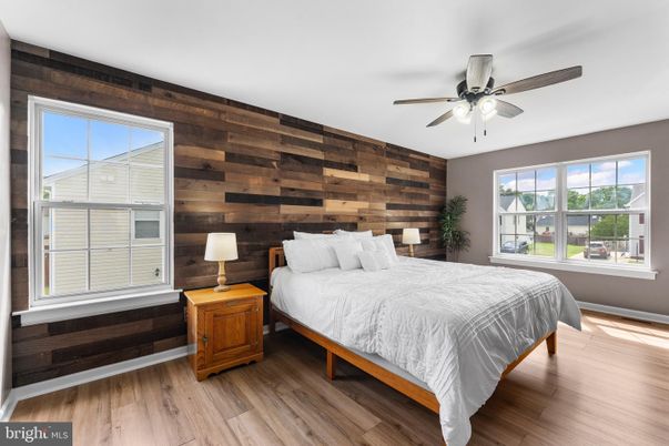 Bedroom, Interior, Wood Texture Flooring, Wooden Walls
