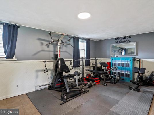 Fitness Equipment, Interior, Recessed Lighting