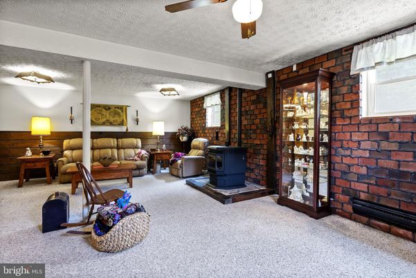 Fireplace, Interior, Living room, Stone Walls