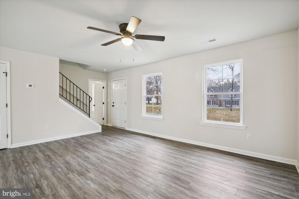 Empty room, Interior, Wood Texture Flooring
