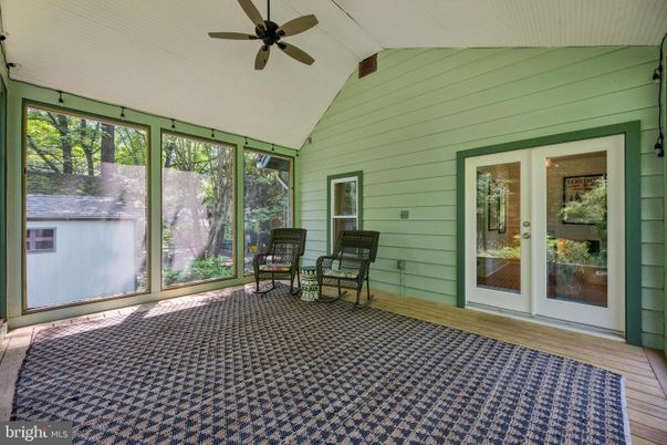 Interior, Sun Room, Wood Texture Flooring