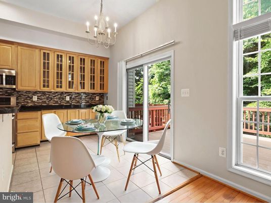 Chandelier, Dining room, Interior, Kitchen, Wood Texture Flooring
