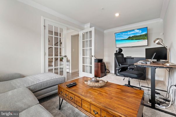 Home Office, Interior, Recessed Lighting