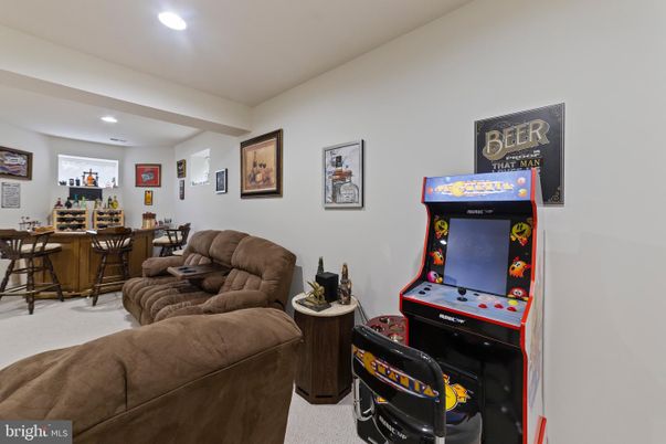 Game Room, Interior, Living room, Recessed Lighting
