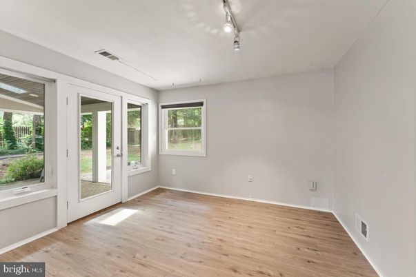 Empty room, Interior, Wood Texture Flooring