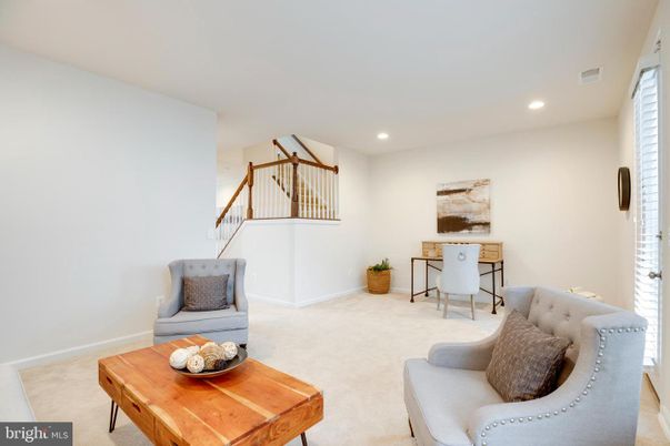Home Office, Interior, Recessed Lighting