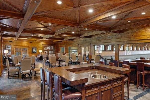 Dining room, Interior, Recessed Lighting, Wooden Beams, Wooden Ceilings, Wooden Walls