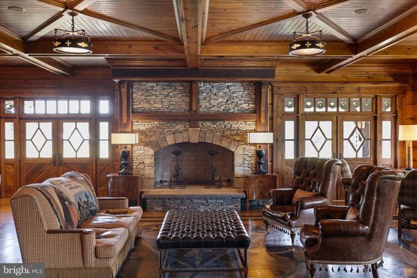 Fireplace, Interior, Living room, Wooden Beams, Wooden Ceilings, Wood Texture Flooring, Wooden Walls
