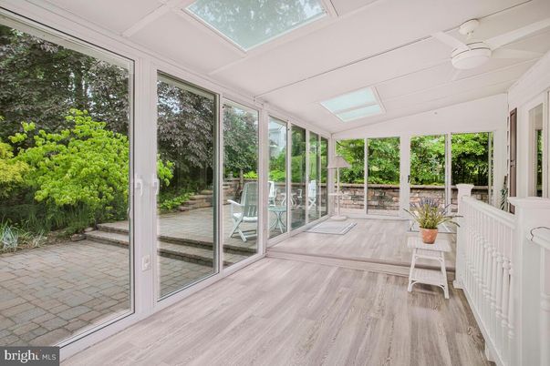 Interior, Sun Room, Wood Texture Flooring