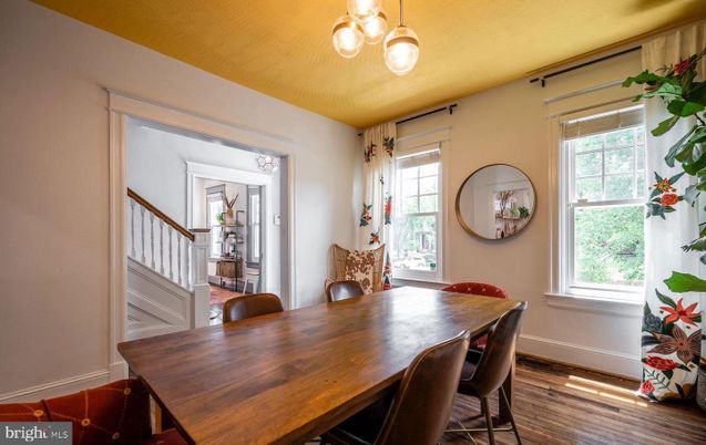 Dining room, Interior, Wood Texture Flooring