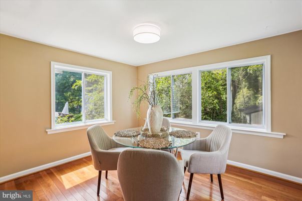Dining room, Interior, Wood Texture Flooring
