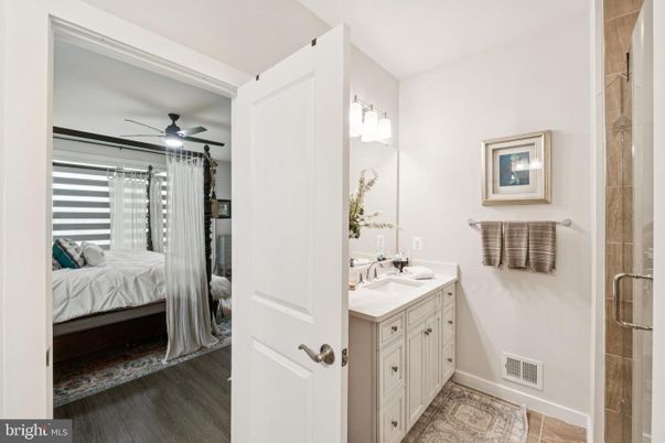 Bathroom, Bedroom, Interior, Wood Texture Flooring