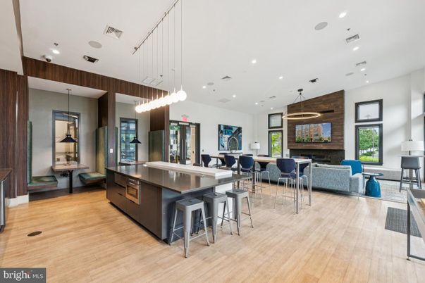 Dining room, Fireplace, Interior, Kitchen, Living room, Pendant Lights, Recessed Lighting, Wood Texture Flooring, Wooden Walls