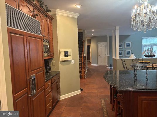 Chandelier, Dining room, Interior, Recessed Lighting