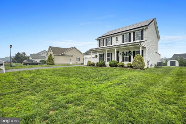 Attached, Backyard, Exterior, Facade, Solar Panels, Georgian