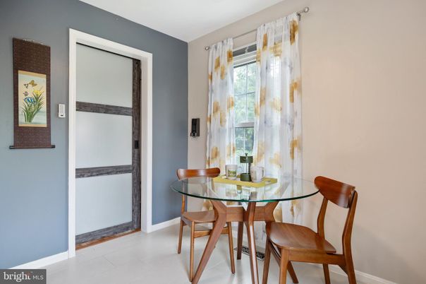 Dining room, Interior