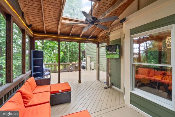 Interior, Sun Room, Wooden Beams, Wooden Ceilings