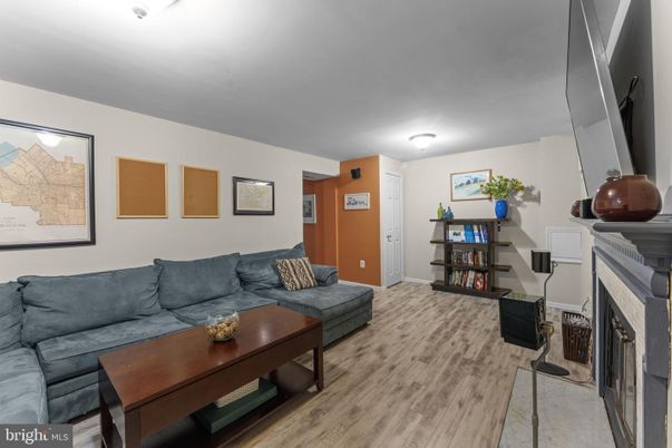 Fireplace, Interior, Living room, Wood Texture Flooring